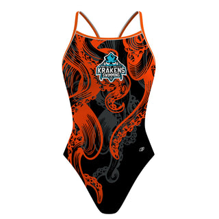 Portneuf Valley Krakens - Skinny Strap Swimsuit