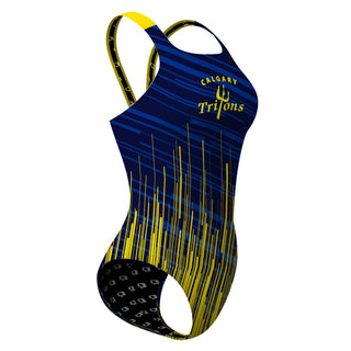Calgary Tritons - Classic Strap Swimsuit
