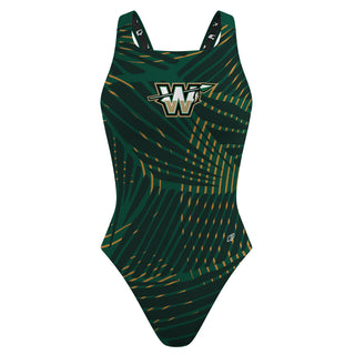 Wawasee Middle School - Classic Strap Swimsuit