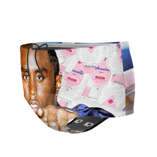 Diddy - Mesh Drag Swimsuit
