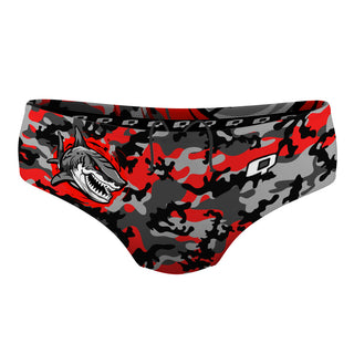 Johnnie Means Aquatics Tigersharks - Classic Brief Swimsuit
