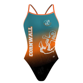 Cornwall Underwater Hockey Club FV - Skinny Strap Swimsuit