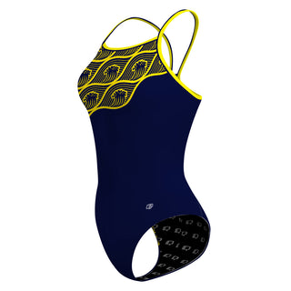 Sea foam - Skinny Strap Swimsuit