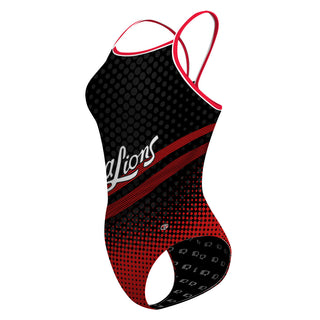 Quesnel Sea Lions - Skinny Strap Swimsuit