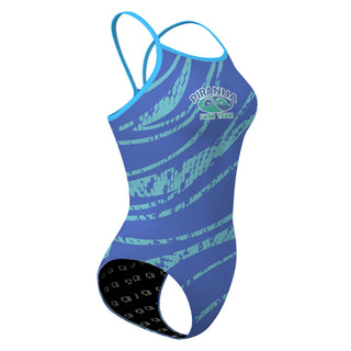 Cali Pirahnas - Skinny Strap Swimsuit