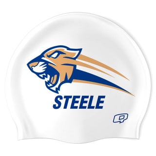 Steele Canyon  (WHT/02) - Classic Silicone Swimming Cap