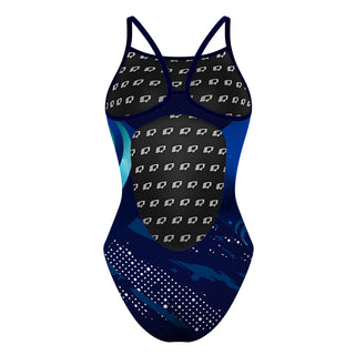 Dolphins & Rainbows - Skinny Strap Swimsuit