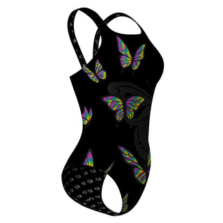 BLACK BUTTERFLY - Classic Strap Swimsuit
