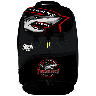 Johnnie Means Aquatic Tigersharks 26 - Back Pack
