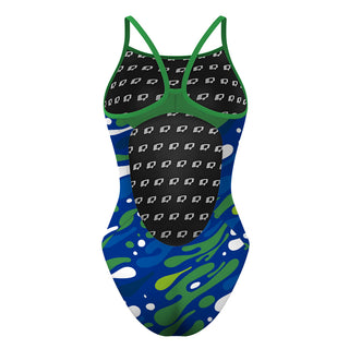 Hudson Valley Dolphins - Skinny Strap Swimsuit