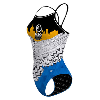 HSQ Hockey FV - Skinny Strap Swimsuit