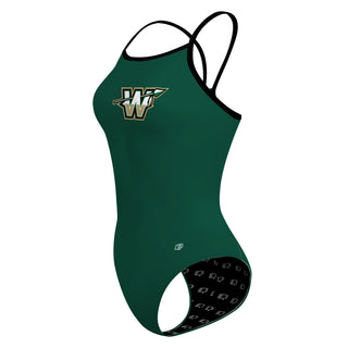 Wawasee Middle School - Skinny Strap Swimsuit