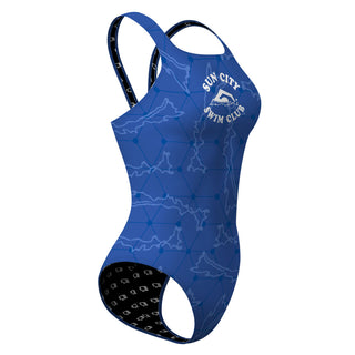 Sun City Swim Club - Classic Strap Swimsuit