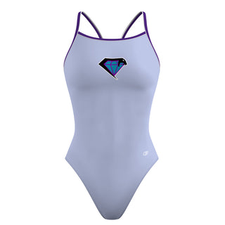 Century HS (ligth purple) - Skinny Strap Swimsuit