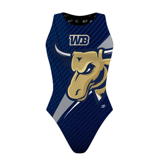 West Boca Bulls - Women's Waterpolo Swimsuit Classic Cut