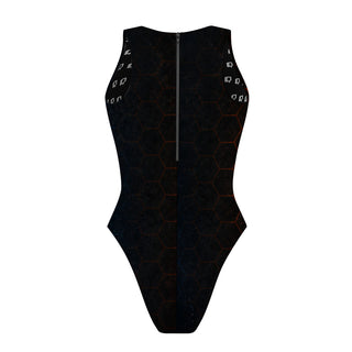 ROCGFI2026 - Women's Waterpolo Swimsuit Cheeky Cut
