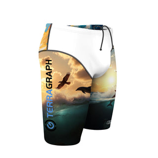 Dolphins - Atlas Jammer Swimsuit