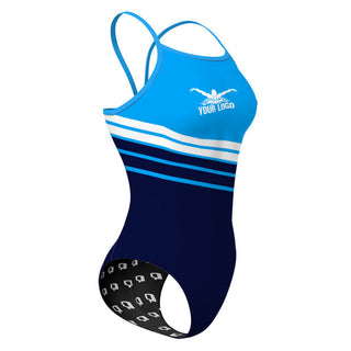 Diagonal (3 colors) - Sunback Tank Swimsuit