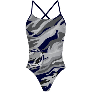 Douglas Dolfins - "X" Back Swimsuit