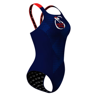 Conroe Diving Club - Classic Strap Swimsuit