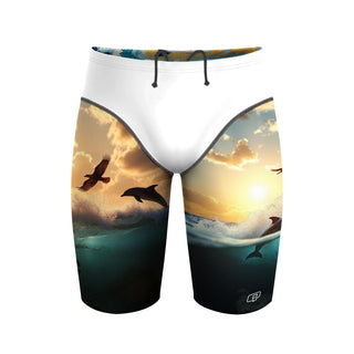 Dolphins - Atlas Jammer Swimsuit