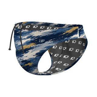 Camo Ikat - Waterpolo Brief Swimsuit