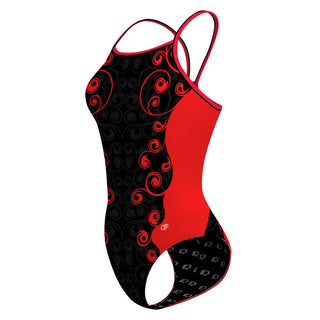 Synchro Gators - Skinny Strap Swimsuit