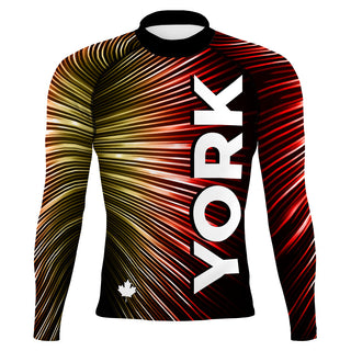 York (Montserrat) - Men's Surf UPF50+ Long Sleeve Rash Guard