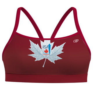 IISA Canada Women's Bikini Top - Classic Sports Bikini Top