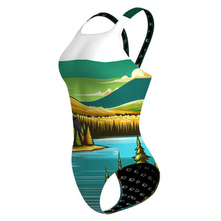 Vert Huard W2 - Classic Strap Swimsuit