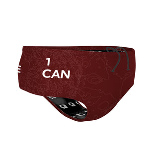 Canada Underwater Hockey FV - Classic Brief Swimsuit