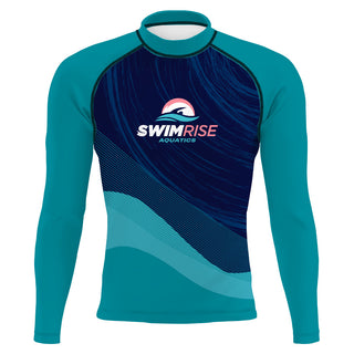 Swim Rise Aquatics - Men's Surf UPF50+ Long Sleeve Rash Guard