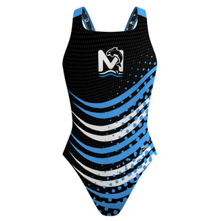 Meridian Killer Whales - Classic Strap Swimsuit