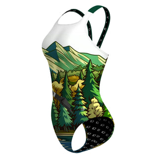 Vert Huard W1 - Classic Strap Swimsuit