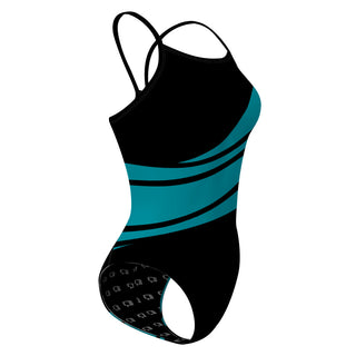 Blue ocean - Skinny Strap Swimsuit