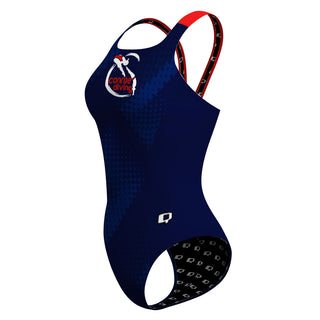 Conroe Diving Club - Classic Strap Swimsuit