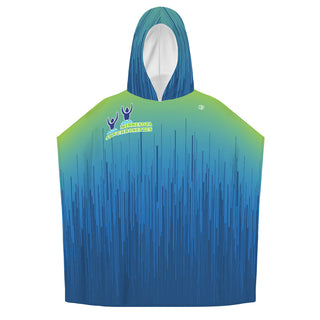 cityscape poncho - Personalized Kids Poncho Beach and Pool Towel