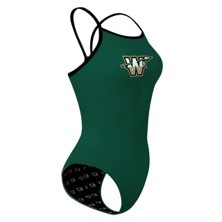 Wawasee Middle School - Skinny Strap Swimsuit