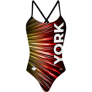 York (Montserrat) - Tieback One Piece Swimsuit