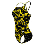 Yellow Grunge Urban Style - Skinny Strap