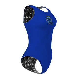 Prueba WP - Solid Women's Waterpolo Swimsuit Classic Cut - PERSONALIZED