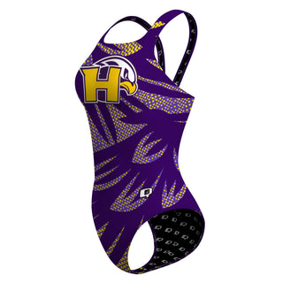 HANFORD FALCONS - Classic Strap Swimsuit