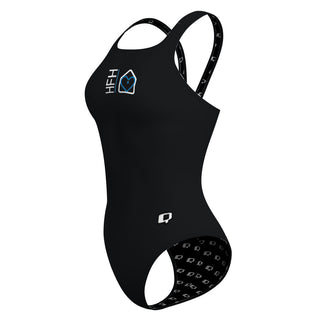 Home for the Homeless - Solid Classic Strap Swimsuit
