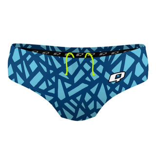 Angle-Navy/Turquoise-20 - Classic Brief