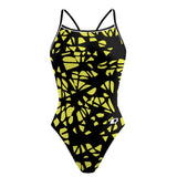 Laser-Black/Lime-20 - Skinny Strap