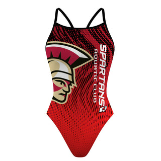 Spartans Aquatic Club - Skinny Strap Swimsuit