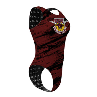 Rancho Buena Vista High School - Women's Waterpolo Swimsuit Cheeky Cut