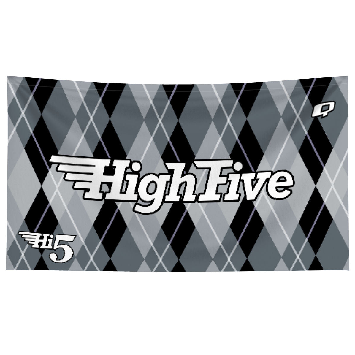 High Five white logo - Quick Dry Towel