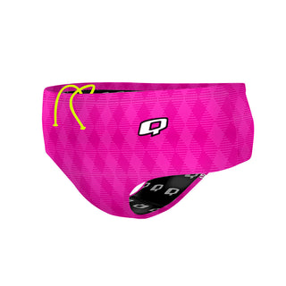 Mens Classic Brief Swimsuit - PINK - Classic Brief Swimsuit
