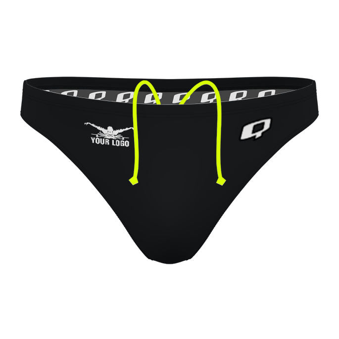 Hip Logo - Solid Waterpolo Brief Swimsuit